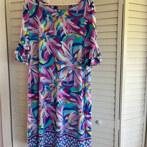 Pappagallo Multicolor Floral Dress